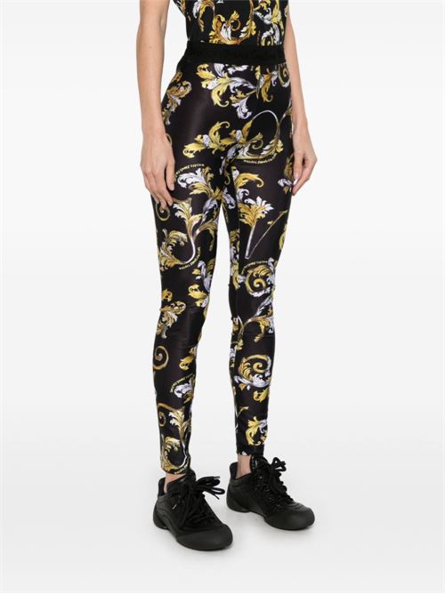 Leggings donna stampa barocca Versace jeans Couture | 78HAC101JS470G89